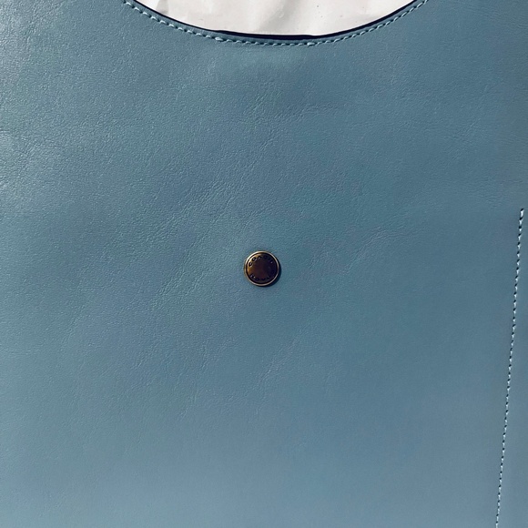 Authentic Coach Brooklyn Bag size 28 in Blue - Picture 7 of 10